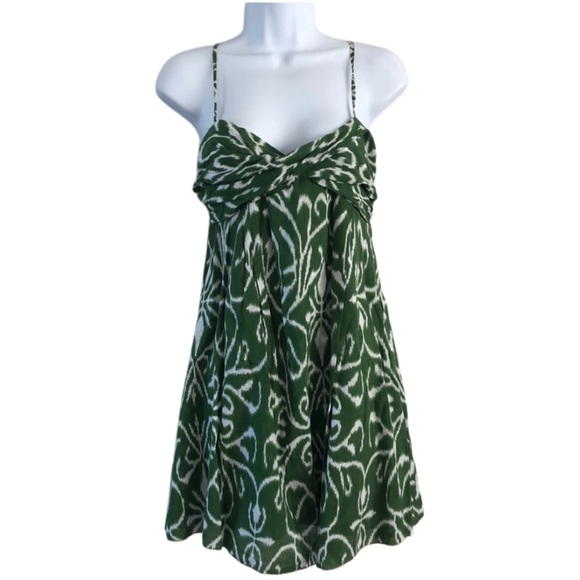 Indah Dresses & Skirts - Indah mini dress, green, print, size XS